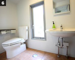 コンクリート打放しの壁